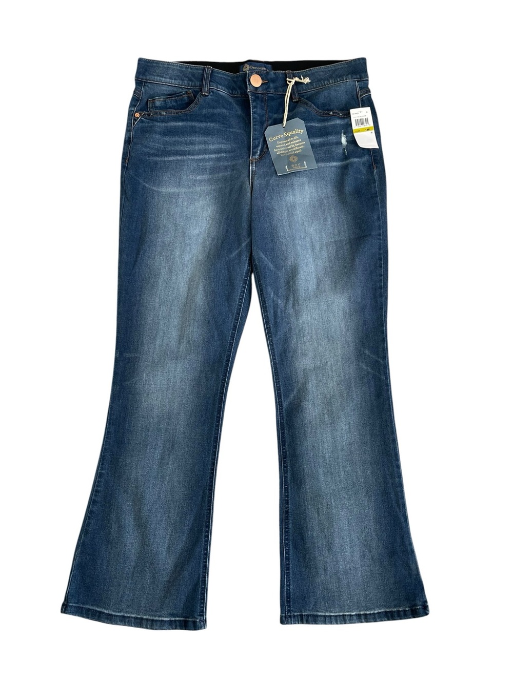 Democracy Itty Bitty Ab Solution Bootcut Blue Jeans Women’s  Size 14P